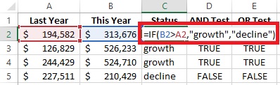 List of Excel Formulas IF